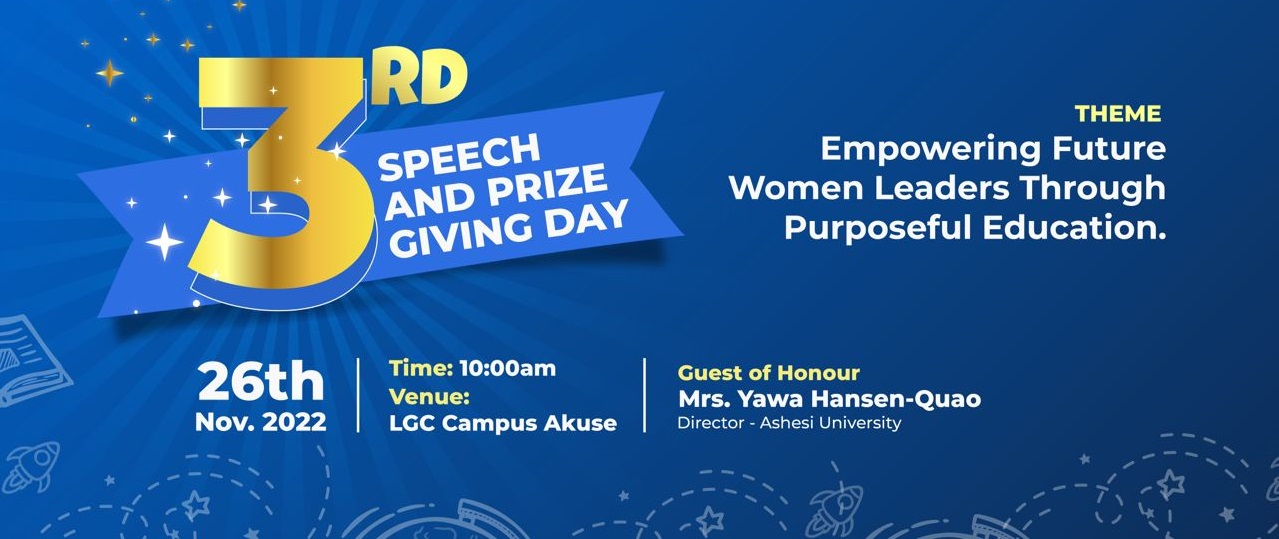 LGC 3rd Speech and Prize Giving Day Flyer