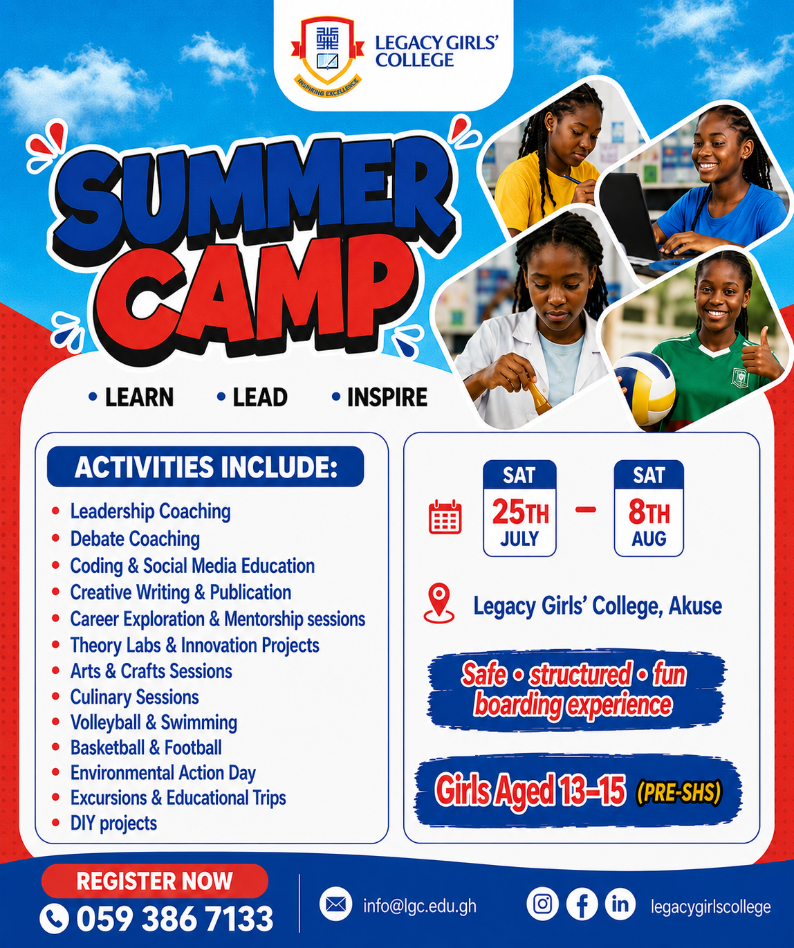 LGC Admissions Flyer